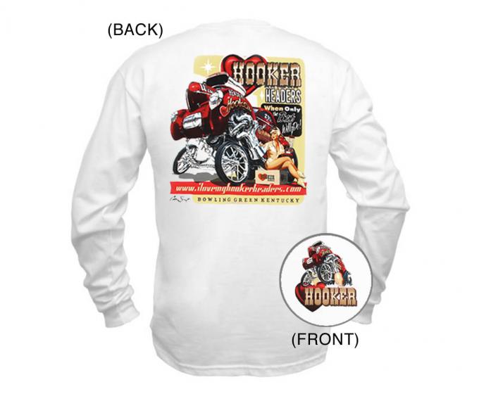 Hooker Willys Long Sleeve T-Shirt 10153-XLHKR