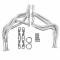Hooker Super Competition Long Tube Headers, Ceramic Coated 2840-1HKR