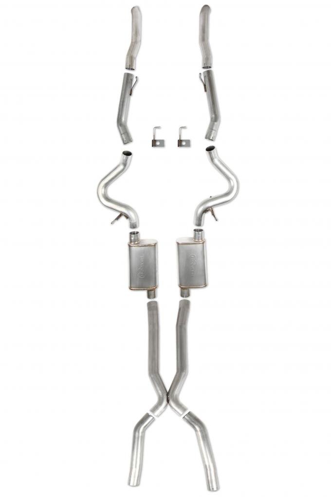 Hooker BlackHeart Crossmember Back Exhaust System BH23108