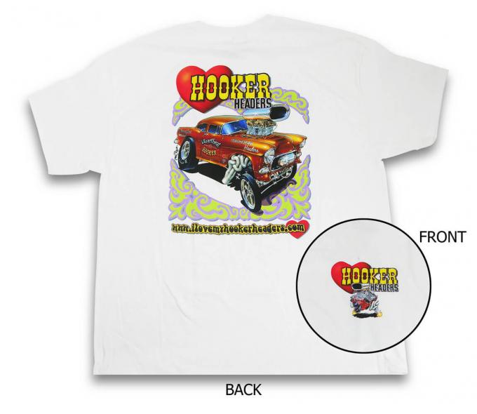 Hooker Headers Retro T-Shirt 10148-XXLHKR
