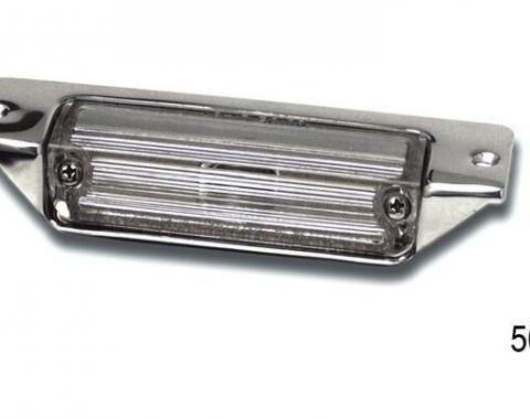 Chevy License Plate Light Assembly (Except Wagon, Nomad, Sedan Delivery), Best Quality, 1957