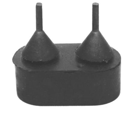 Redline Restomotive® 1952-1954 Chevy Rubber Door Bumper 3/8" Two-Pronged