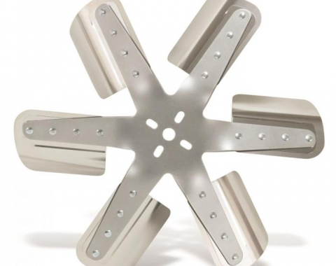 Flex-a-lite 18" Stainless Standard Rotation Cooling Fan, Silver