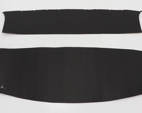 Montco Inc / Repops Interior Headliner Kit, Black, 2pc, 54-55 Chevy GMC Pickup Truck R-CT173