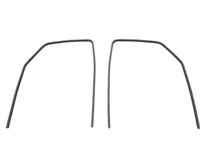 AMD Door Glass Channels, Metal with Linings, Pair, 47-50 Chevy GMC Truck Suburban X552-4047-2S