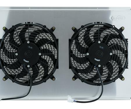 Cold Case Radiators 77-87 GM Truck 21 Inch LS Swap Aluminum Radiator and 14 Inch Fan Kit GMT556A21SSK