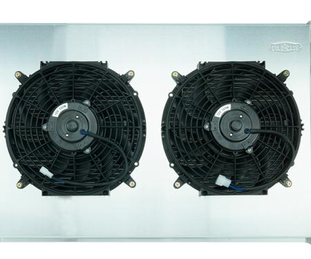 Cold Case Radiators 77-87 Pickup Truck 21 Inch LS Swap Aluminum Radiator AT and 12 Inch Fan Kit GMT556A21LSK