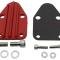 CFR Performance 1957-2007 Chevrolet Chevy Small Block Zinc Alloy Fuel Pump Block Off Plate HZ-6013-3