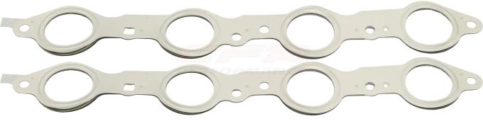 CFR Performance Exhaust Manifold Gaskets Set | Fits 1997-2019 Chevy LS Engines 4.8L 5.3L 5.7L 6.0L 6.2L 7.0L | Multi-Layer Steel Gaskets - Sold as Set CFR-9985
