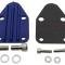CFR Performance 1957-2007 Chevrolet Chevy Small Block Zinc Alloy Fuel Pump Block Off Plate HZ-6013-3