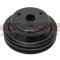 CFR Performance 1969-85 Chevy Small Block Chrome Steel Crankshaft Pulley - Long (2 Groove) HZ-9607