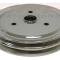 CFR Performance 1955-68 Chevy Small Block Chrome Steel Crankshaft Pulley - Short (2 Groove) HZ-9603
