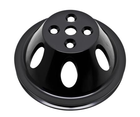 CFR Performance 1965-2000 Chevrolet Chevy Big Block Machined Aluminum Water Pump Pulley - 1 Groove (Short) HZ-8840