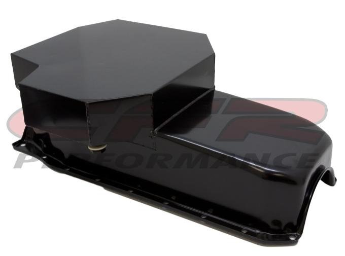 CFR Performance Steel Champion Racing Oil Pan Fits 1986-02 Chevy SB 305-327-350 (One-Piece Rear Seal) - 7-Quart Capacity HZ-7301