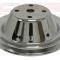 CFR Performance 1969-85 Chevy Small Block Chrome Steel Water Pump Pulley - Long (1 Groove) HZ-9604