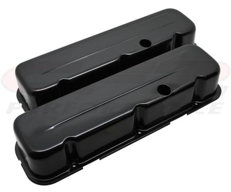 CFR Performance Steel Tall Valve Covers Fits 1965-95 Chevy BB 396-427-454-502 - 1 Hole HZ-9235