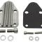 CFR Performance 1957-2007 Chevrolet Chevy Small Block Zinc Alloy Fuel Pump Block Off Plate HZ-6013-3