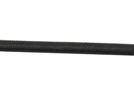 CFR Performance Stainless Steel Braided 1956-90 Chevy BB Billet Handle Flexible Dipstick - Black CFR-2000-PBK