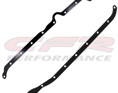 CFR Performance Steel 1986-02 Chevy SB Oil Pan Reinforced Rails One Piece Rear Main Seal HZ-9413