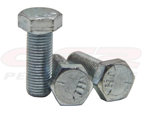 CFR Performance 1955-2007 Chevrolet Small Block Crank Pulley-Lower Pulley Bolt Kit (3/8"-24 x 1") - Chrome HZ-9924-C