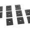 AMD Bed Mount Pads, 10 pc Set, 54-87 Chevy GMC Pickup Truck Longbed Stepside X716-4054-10S