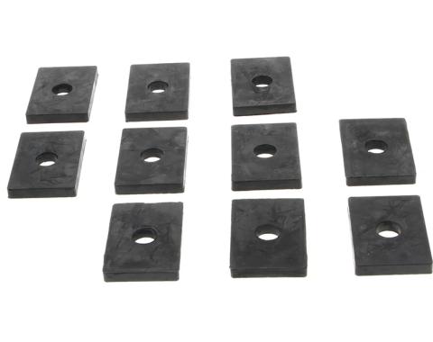 AMD Bed Mount Pads, 10 pc Set, 54-87 Chevy GMC Pickup Truck Longbed Stepside X716-4054-10S