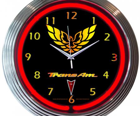 Neonetics Neon Clocks, Gm Trans Am Neon Clock