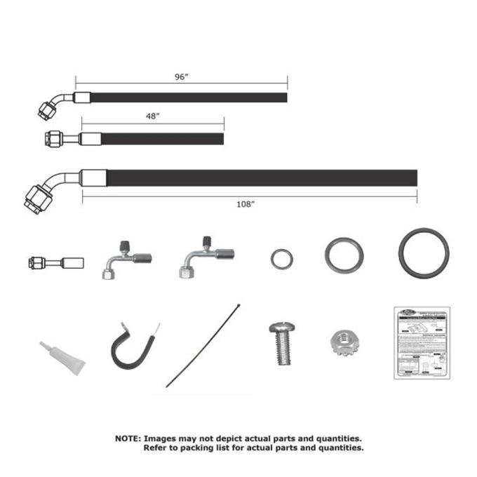 Vintage Air 1970-72 Monte Carlo SureFit™ Reduced Barrier Modified Hose Kit 524475