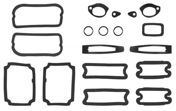 RestoParts 1969 El Camino Paint Seal Kit, Full Body PSK891