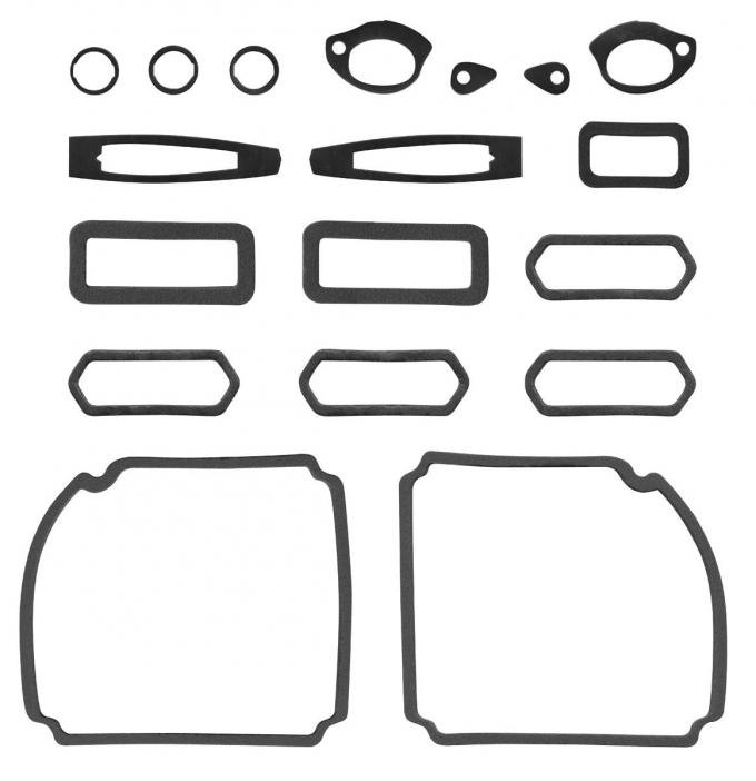 RestoParts 1969 Chevelle Super Sport Paint Seal Kit, Full Body PSK910