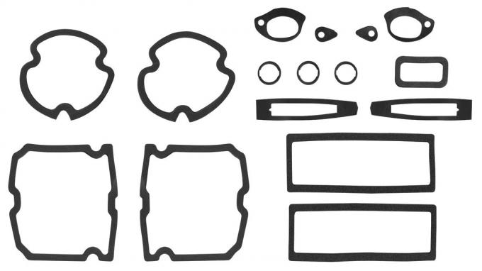 RestoParts 1971-72 Chevelle Paint Seal Kit, Full Body PSK950