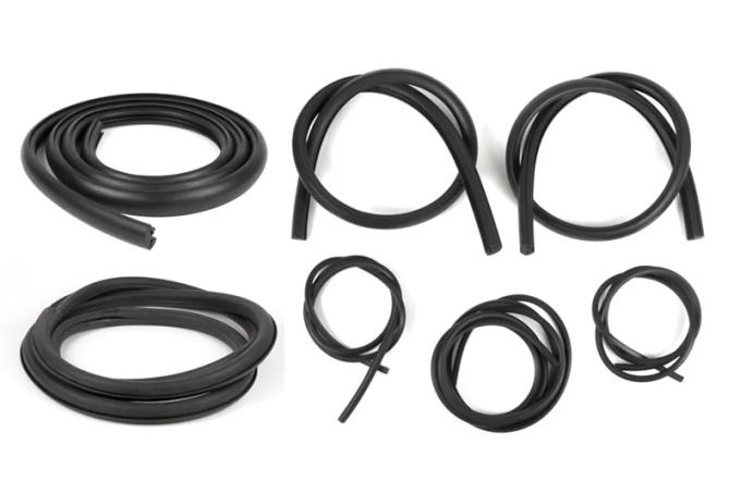 AMD Weatherstrip Kit, Full, w/o Reveal Trim Groove, 14pcs, 54-55 Chevy GMC Truck G-CWK111254