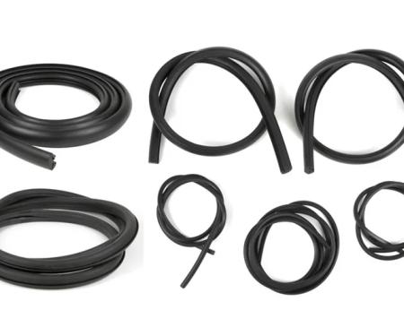 AMD Weatherstrip Kit, Full, w/o Reveal Trim Groove, 14pcs, 54-55 Chevy GMC Truck G-CWK111254