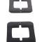 Montco Inc / Repops Park Lamp Bezel to Body Seals, Pair, 54-55 Chevy GMC Pickup Truck Suburban R-CT246
