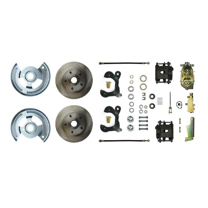 Right Stuff 1955-57 Chevrolet Bel Air/Nomad, Manual Front Disc Brake Conversion FSC55SDC