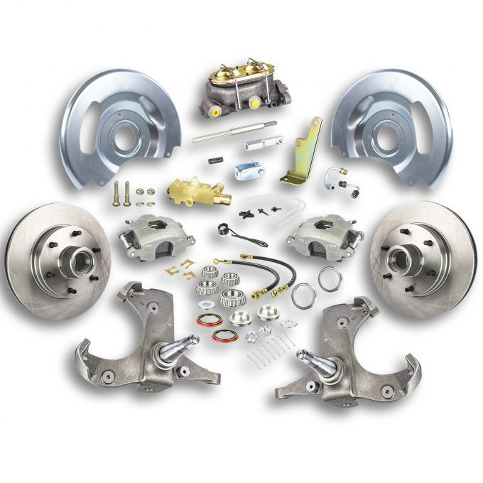 Right Stuff 1963-70 Chevrolet/GMC Truck & Suburban, Manual Front Disc Brake Conversion Kit TSD6316