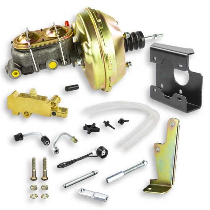 Right Stuff 67-72 GM & GMC C/K Truck, Master Cylinder & 9" Booster Combination Kit Disc/Disc G96810572