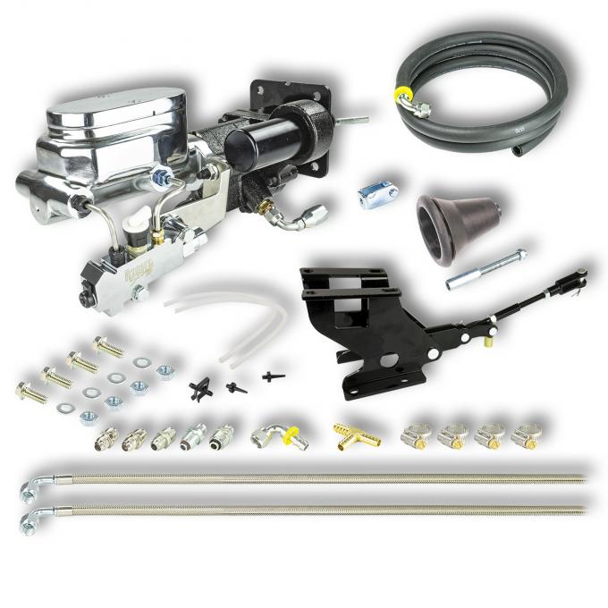 Right Stuff 1967-72 GM & GMC C/K Truck, Chrome Hydro Boost Upper Assembly Kit JHB675171