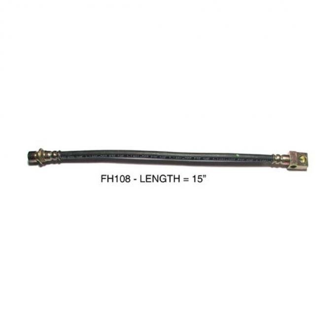 Right Stuff 1973-86 GM Truck, Rear Brake Flex Hoses FH108