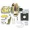 Right Stuff 63-66 GM & GMC C/K Truck, 9" Slimline Booster Master Combo Kit Disc/Drum G96320971