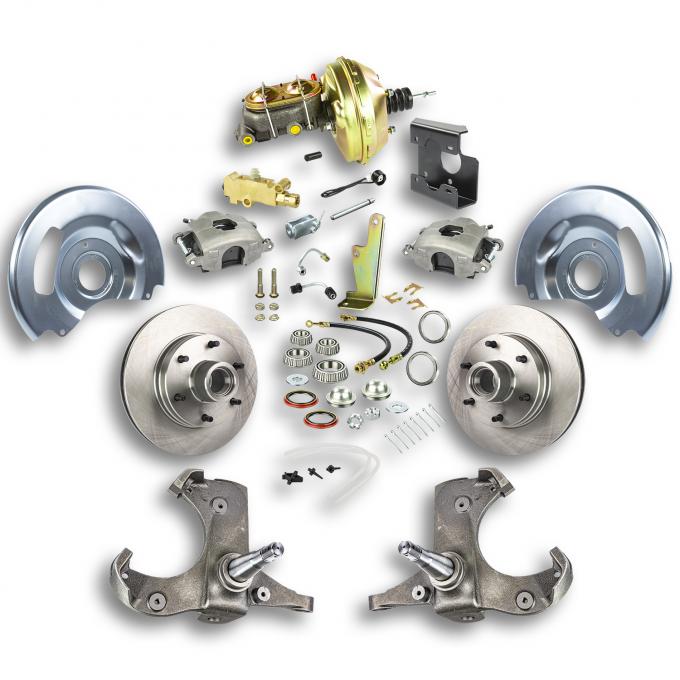 Right Stuff 1967-70 GM C10/C15 Truck/Suburban W/2WD, Power Front Disc Brake Conversion TDC6726