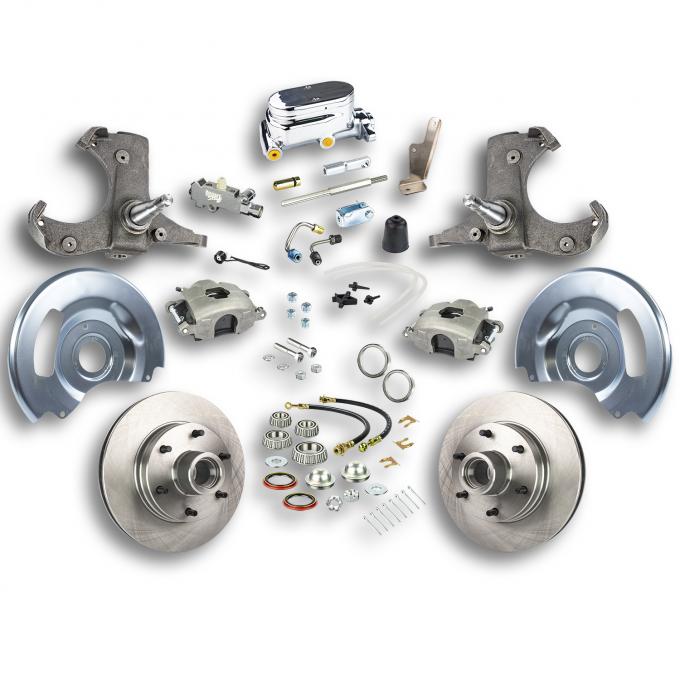 Right Stuff 1960-62 Chevrolet/GMC Truck & Suburban, Manual Front Disc Brake Conversion Kit TSD6016X