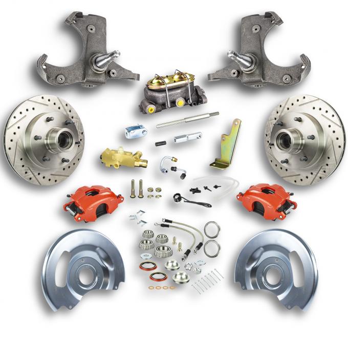 Right Stuff 1960-62 Chevrolet/GMC Truck & Suburban, Manual Front Disc Brake Conversion Kit TSD6016Z
