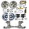 Right Stuff 1963-70 Chevrolet/GMC Truck & Suburban, Manual Front Disc Brake Kit Blk Calipers TSD6316B
