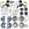 Right Stuff 63-70 GM Truck & Suburban, 2" Drop, Manual 4-Wheel Disc Brake Kit Black Calipers TSD6346DB