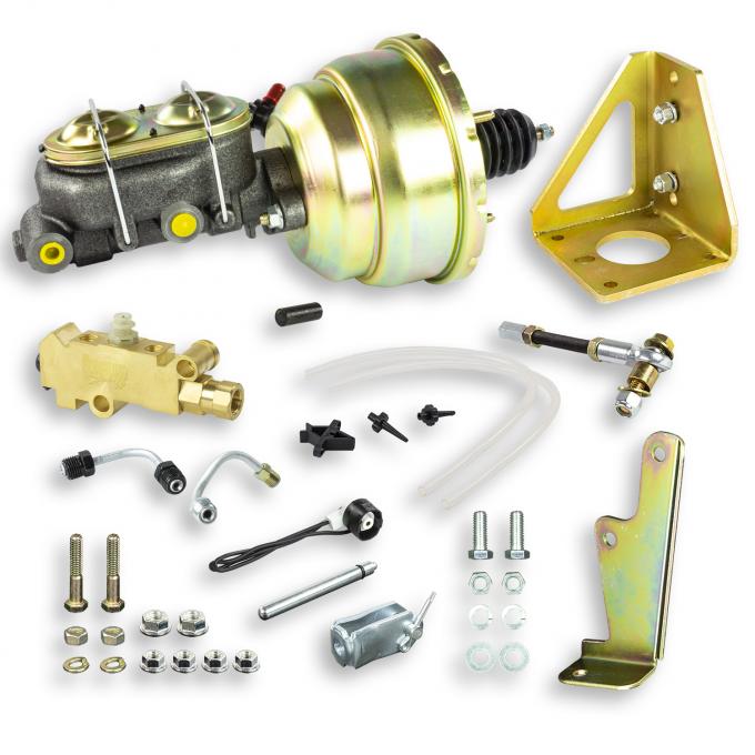 Right Stuff 47-54 GM & GMC C/K Truck, Master Cylinder & 8" Booster Combo Kit, Disc/Drum G84710971