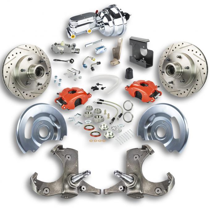 Right Stuff 1967-70 GM C10/C15 Truck/Suburban W/2WD, Power Front Disc Brake Conversion TDC6726ZX