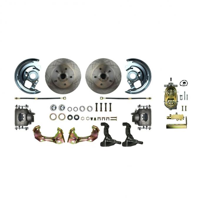 Right Stuff 1962-67 Chevrolet Chevy II, Front Manual Disc Brake Conversion Kit AFXSD03C