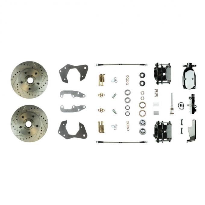 Right Stuff 1965-68 Chevrolet Impala/Bel Air, Manual Front Disc Brake Conversion Kit FSC65SDCSX