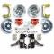 Right Stuff 1960-62 GM Truck/Suburban 2WD 2" Drop, At The Wheel Disc Brake Kit, Red Calipers TWK6015DZ